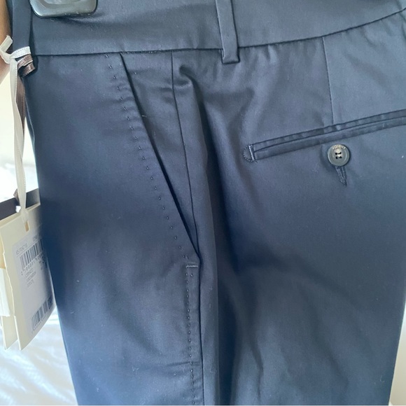 PESERICO Iconic fit trouser in cool comfort cotton matte satin NWT size 40 IT - Picture 7 of 7